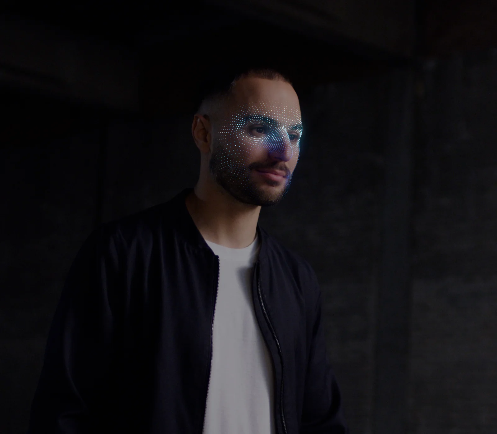 The 3D face scanning process