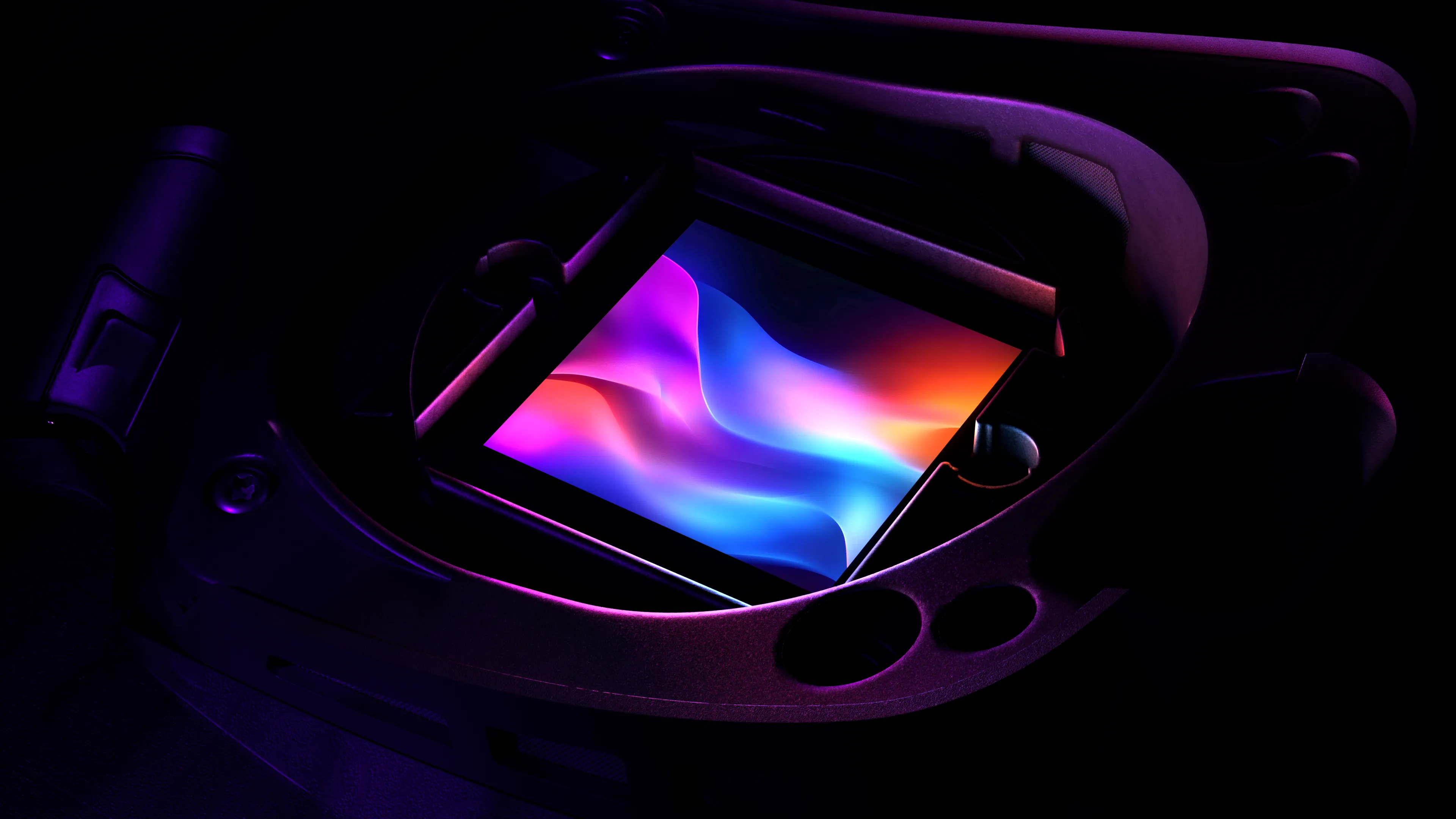 Micro-OLED display switched on inside Beyond 2