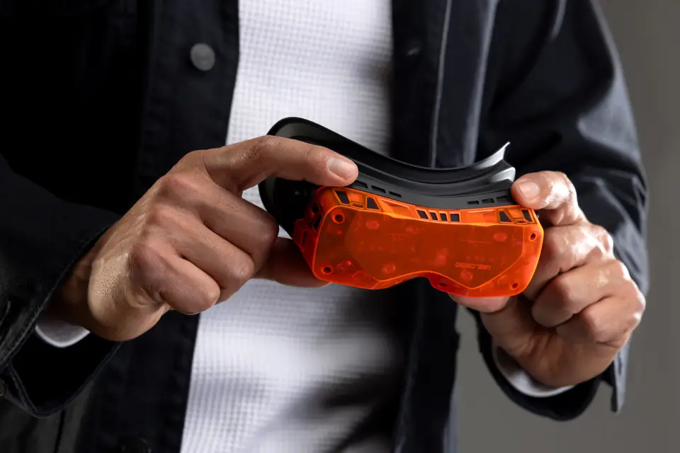 Holding in Hands Nuclear Orange Shell